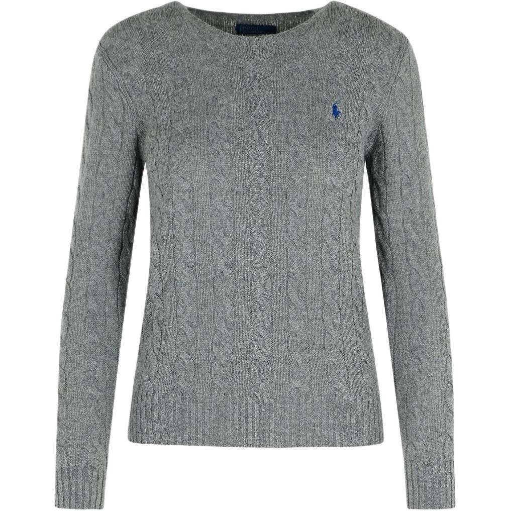 Джемпер с вышитым логотипом, вязка кос Polo Ralph Lauren, серый
Джемпер с вышитым логотипом, вязка кос Polo Ralph Lauren, серый