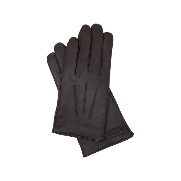 Кожаные джинсовые перчатки Hugo, коричневый
Кожаные джинсовые перчатки Hugo, коричневый