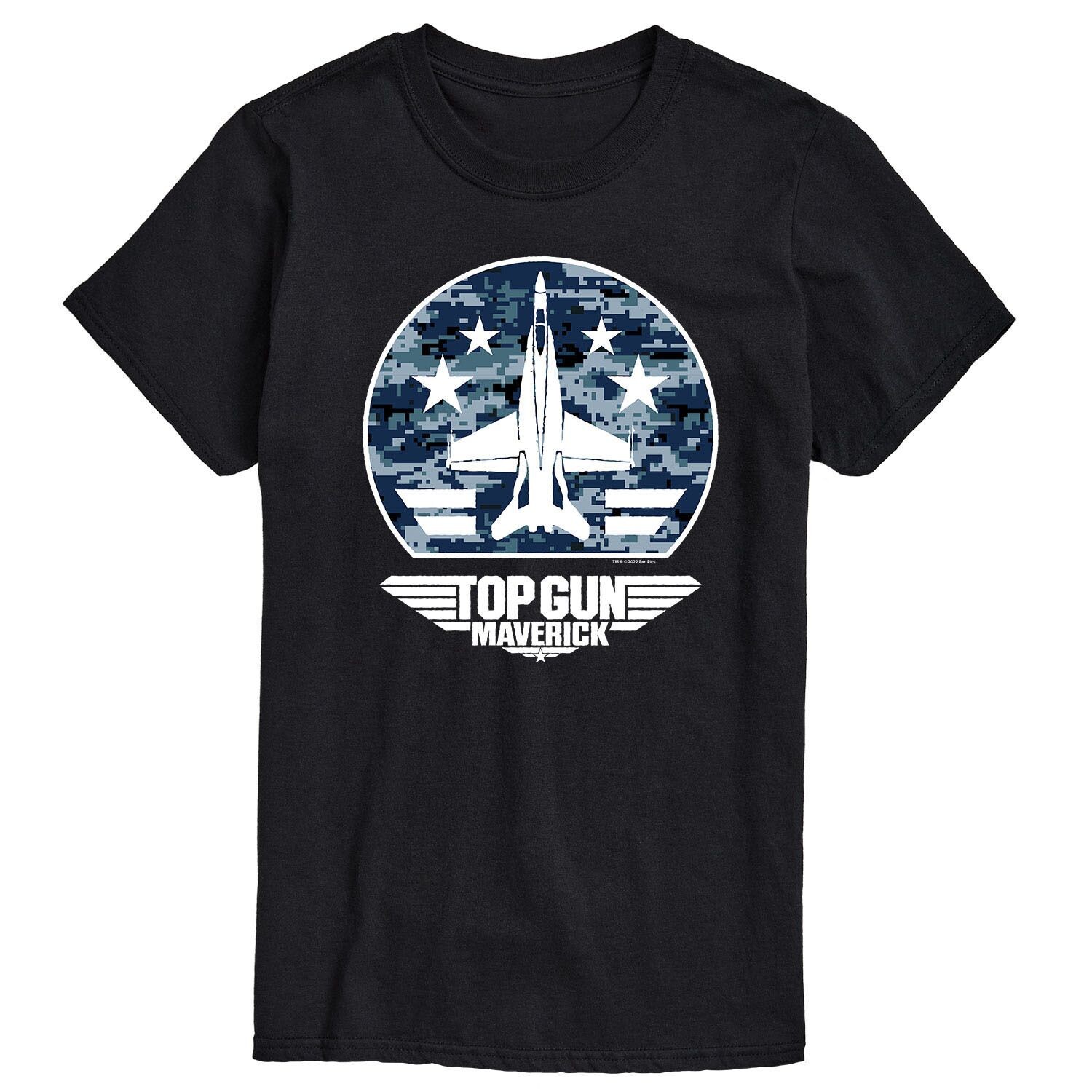 Камуфляжная футболка Big & Tall Top Gun Maverick Licensed Character, черный
Камуфляжная футболка Big & Tall Top Gun Maverick Licensed Character, черный
