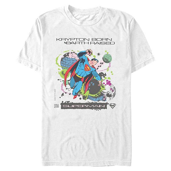 Футболка с принтом Men's DC Comics Superman Krypton Born Earth Raised Licensed Character
Футболка с принтом Men's DC Comics Superman Krypton Born Earth Raised Licensed Character
