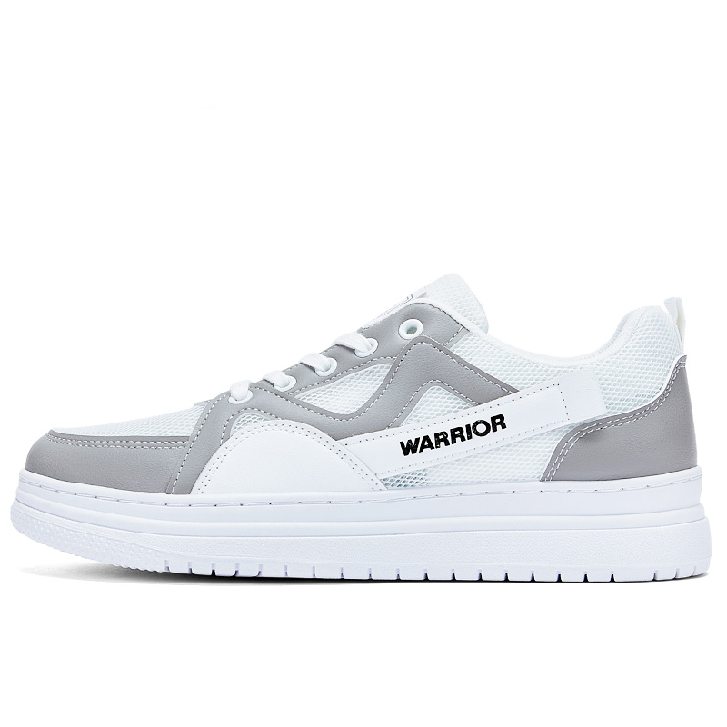 WARRIOR Кроссовки для скейтбординга мужские, низкие, белые, черные/бело-серые
WARRIOR Кроссовки для скейтбординга мужские, низкие, белые, черные/бело-серые