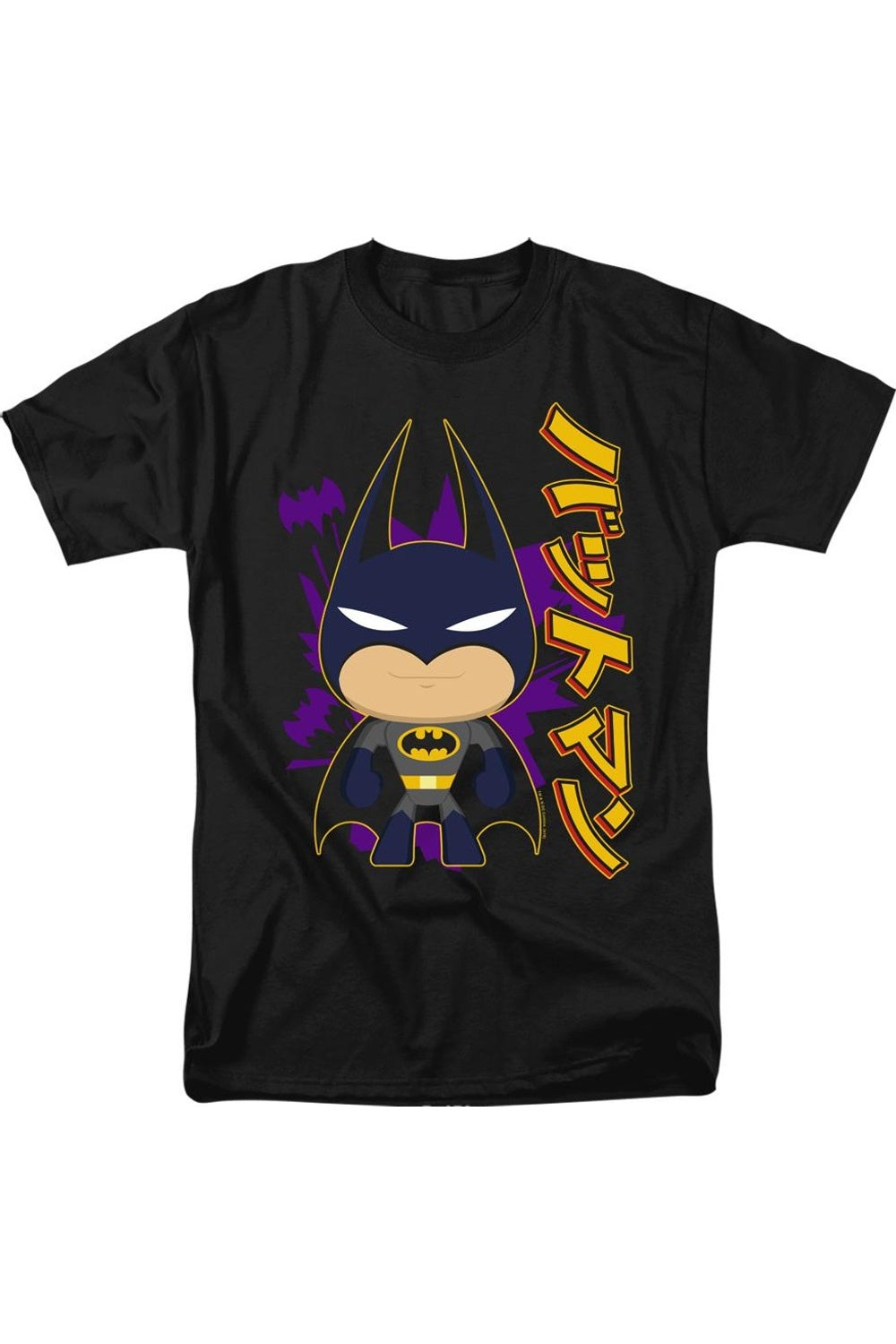 Футболка с коротким рукавом и милым кандзи Batman для взрослых Gildan, черный
Футболка с коротким рукавом и милым кандзи Batman для взрослых Gildan, черный