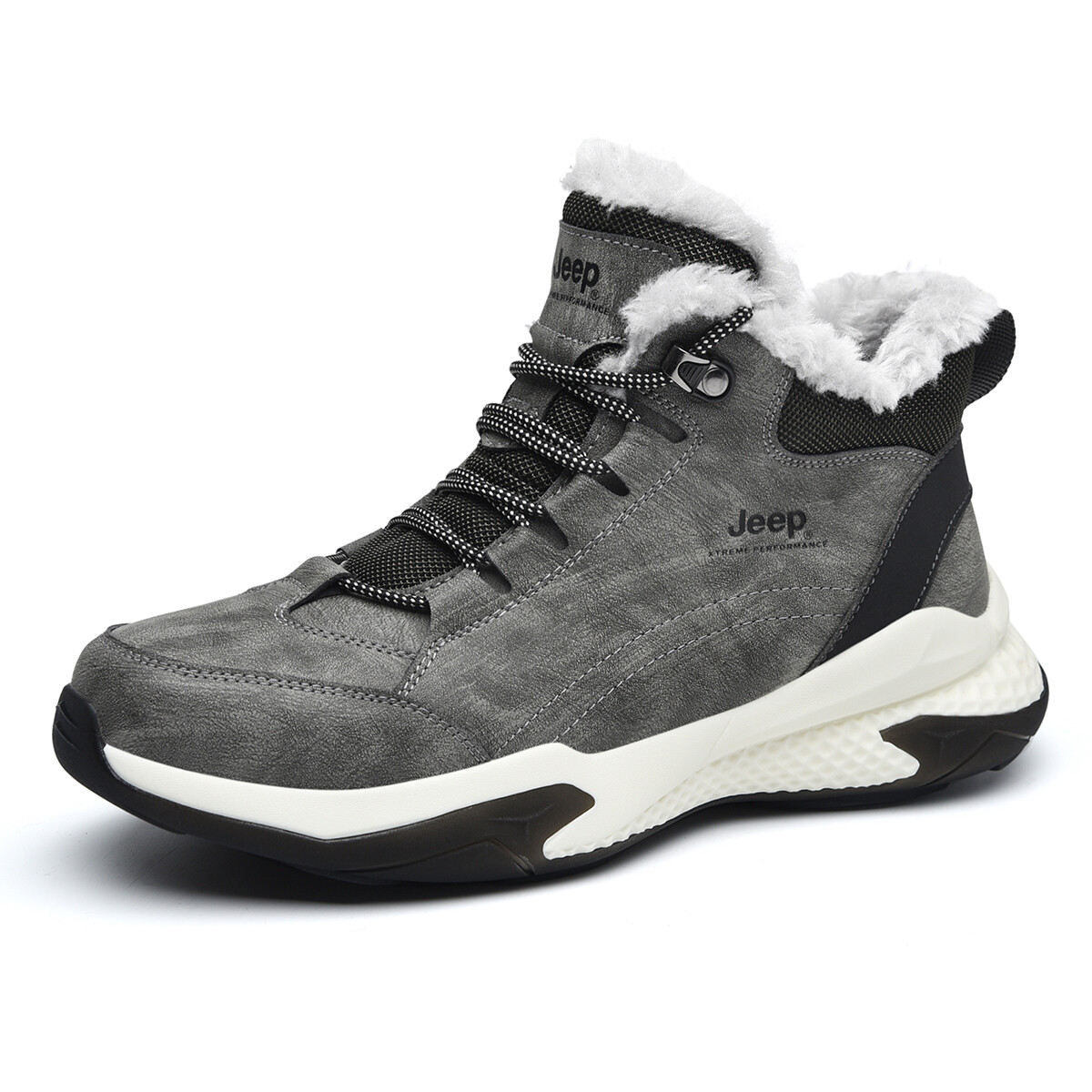 Кроссовки для активного отдыха мужские среднего размера черного цвета Jeep