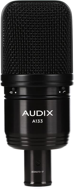 Конденсаторный микрофон Audix A133 Large Diaphragm Cardioid Condenser Microphone
Конденсаторный микрофон Audix A133 Large Diaphragm Cardioid Condenser Microphone