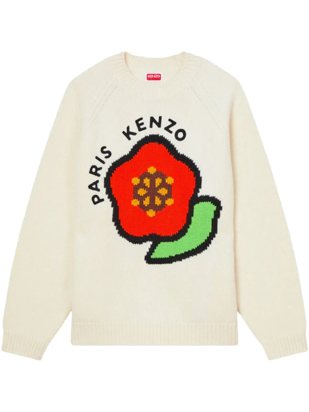 Поп-свитер Kenzo, белый
Поп-свитер Kenzo, белый