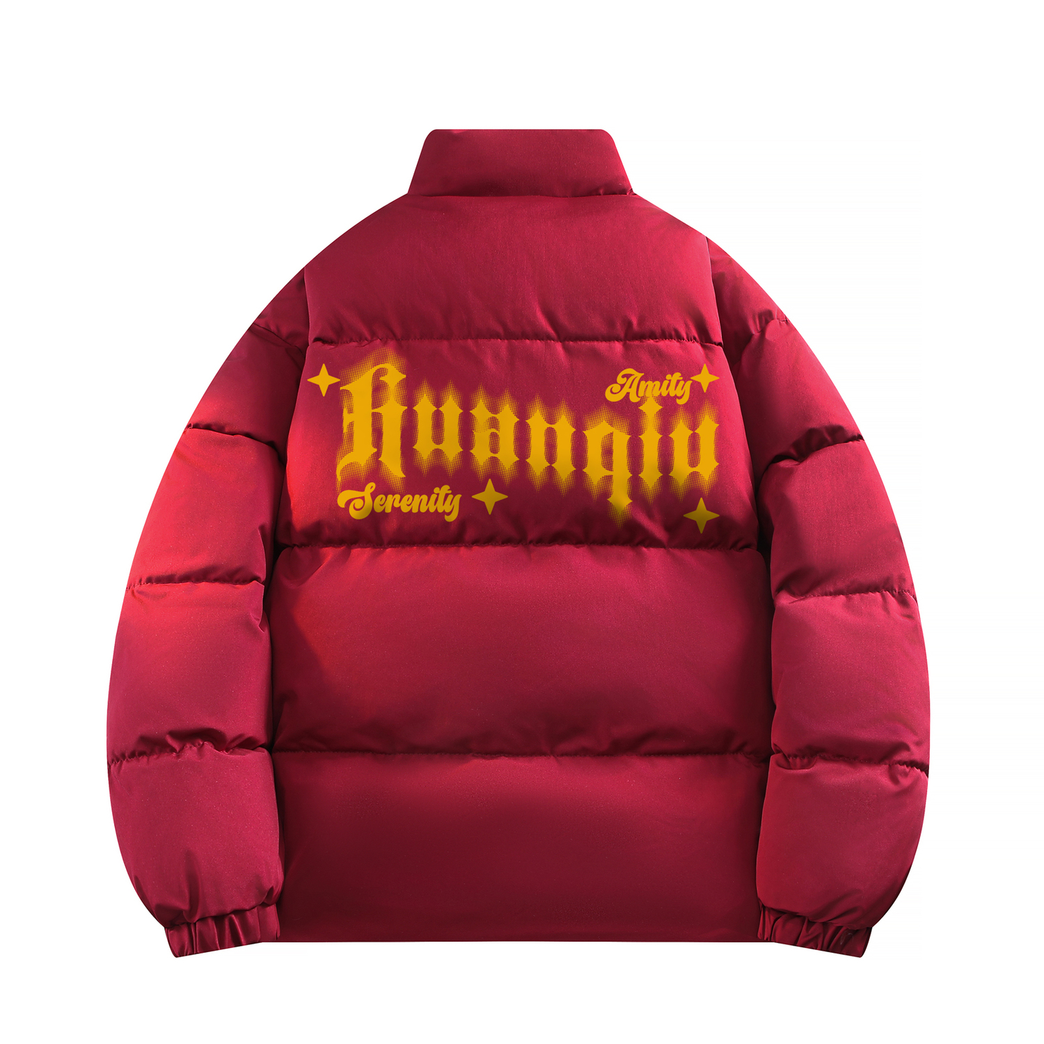 Пуховик Unisex Stand Collar утепленный стеганый HUANQIU, maroon
Пуховик Unisex Stand Collar утепленный стеганый HUANQIU, maroon