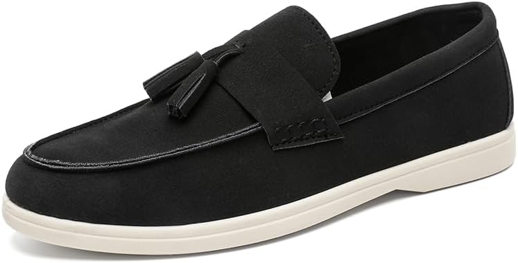 Мужские повседневные замшевые лоферы с кисточками, обувь без шнурков с белой подошвой, доступна в коричневом, бежевом и рыжем цветах Generic
Мужские повседневные замшевые лоферы с кисточками, обувь без шнурков с белой подошвой, доступна в коричневом, бежевом и рыжем цветах Generic