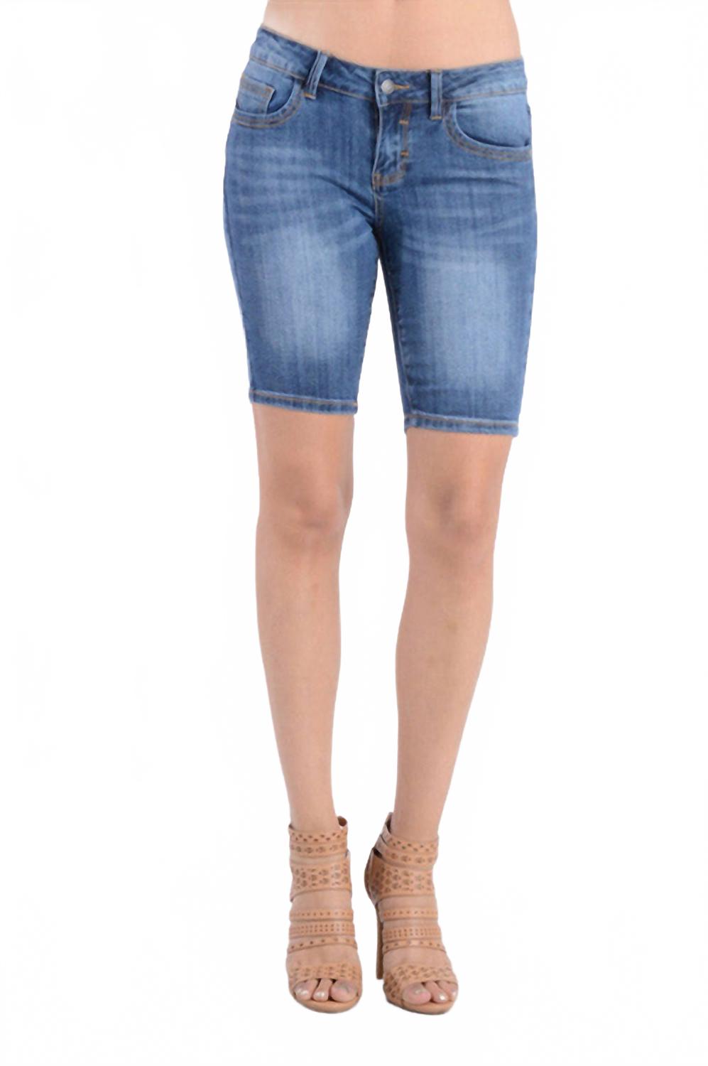 Женские шорты-бермуды, средний оттенок Judy Blue, medium wash
Женские шорты-бермуды, средний оттенок Judy Blue, medium wash