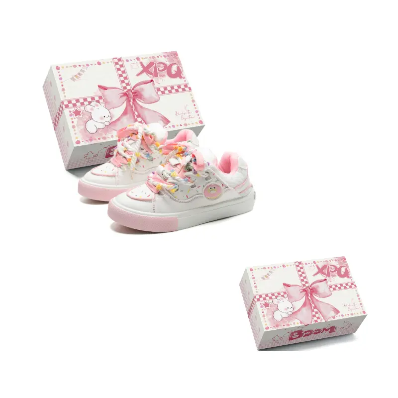 XPQ Антискользящие износостойкие сбалансированные легкие низкие скейтбордские кроссовки для увеличения роста унисекс Pink Donut, цвет Pink Donut
XPQ Антискользящие износостойкие сбалансированные легкие низкие скейтбордские кроссовки для увеличения роста унисекс Pink Donut, цвет Pink Donut