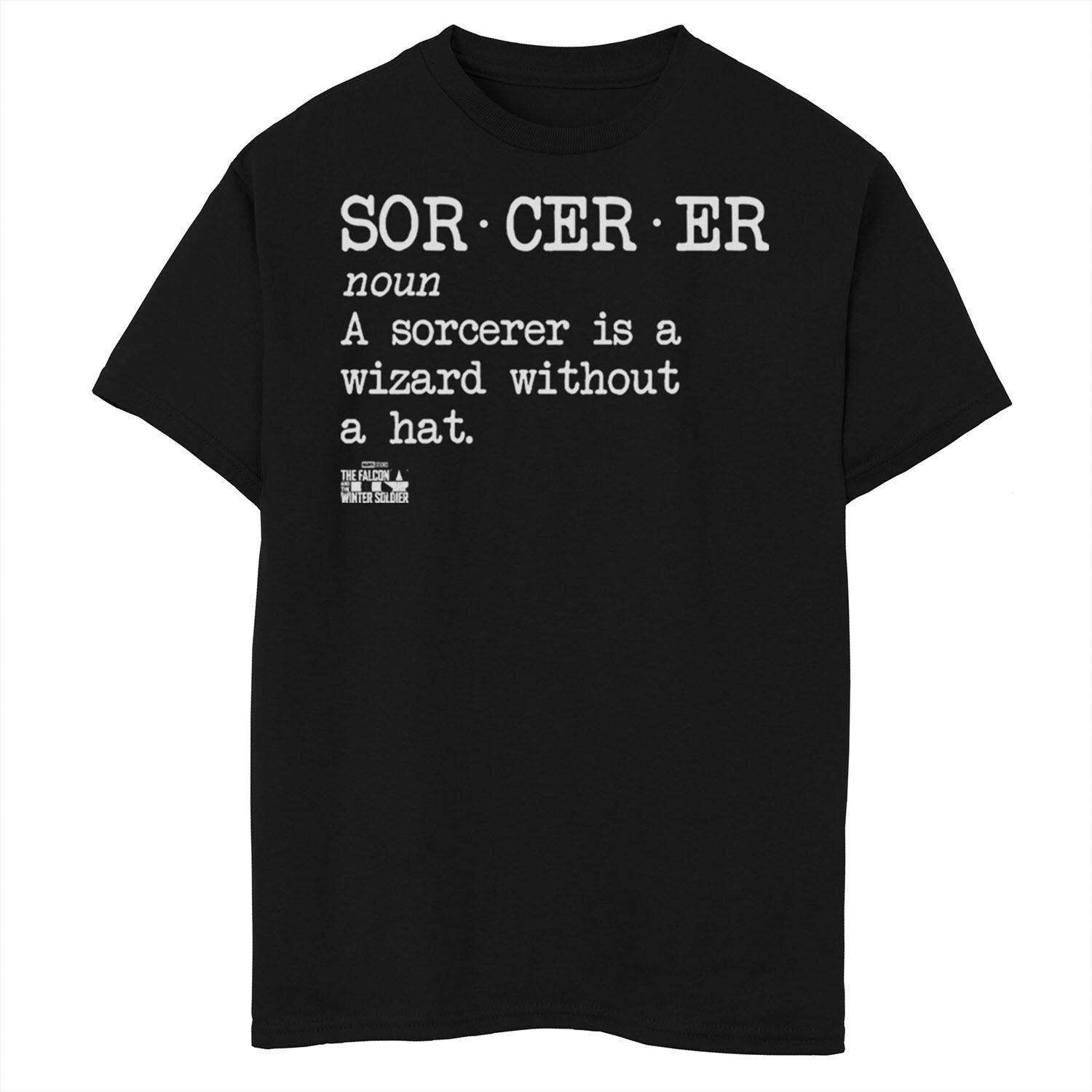 Футболка с изображением волшебника «Марвел: Сокол и Зимний солдат» для мальчиков 8–20 лет Marvel
Футболка с изображением волшебника «Марвел: Сокол и Зимний солдат» для мальчиков 8–20 лет Marvel