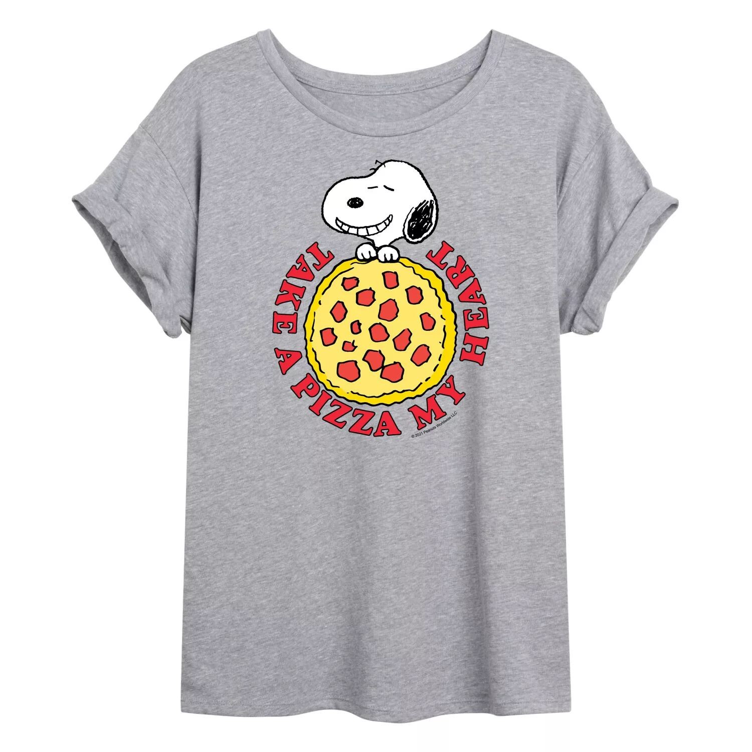Большая футболка для детей Peanuts Snoopy "Pizza My Heart" Licensed Character
Большая футболка для детей Peanuts Snoopy "Pizza My Heart" Licensed Character