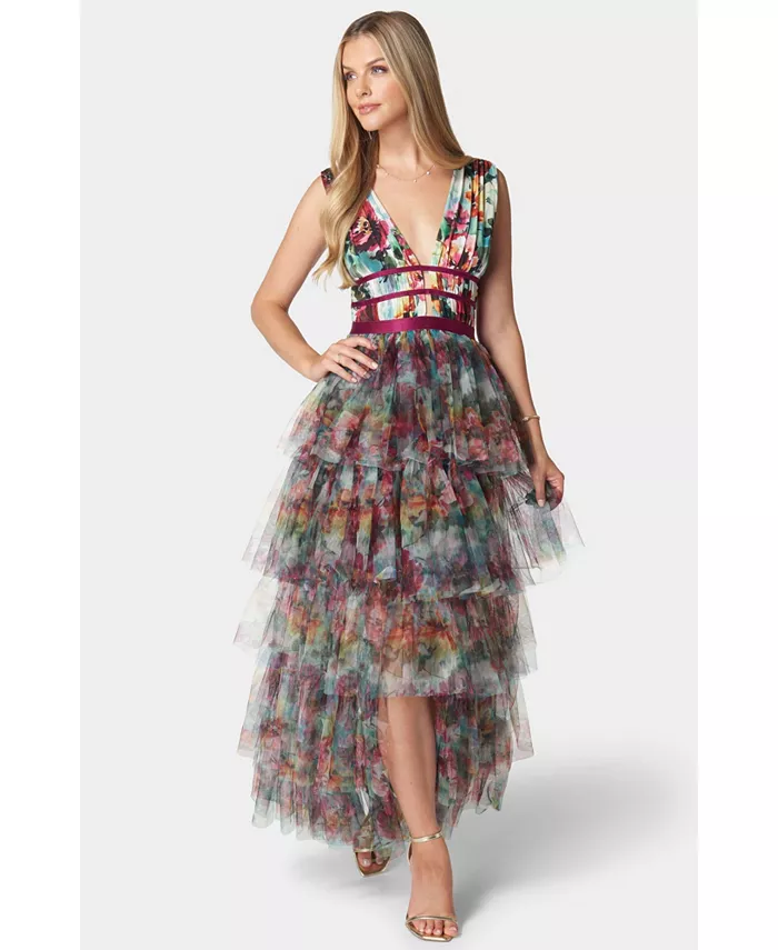 Женское многоярусное платье с асимметричным лифом Bebe, синий
Женское многоярусное платье с асимметричным лифом Bebe, синий