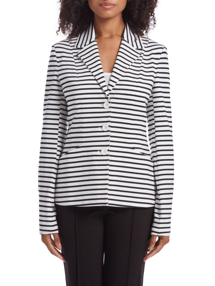 Полосатый пиджак Sight Capsule 121, черный/белый
Полосатый пиджак Sight Capsule 121, черный/белый