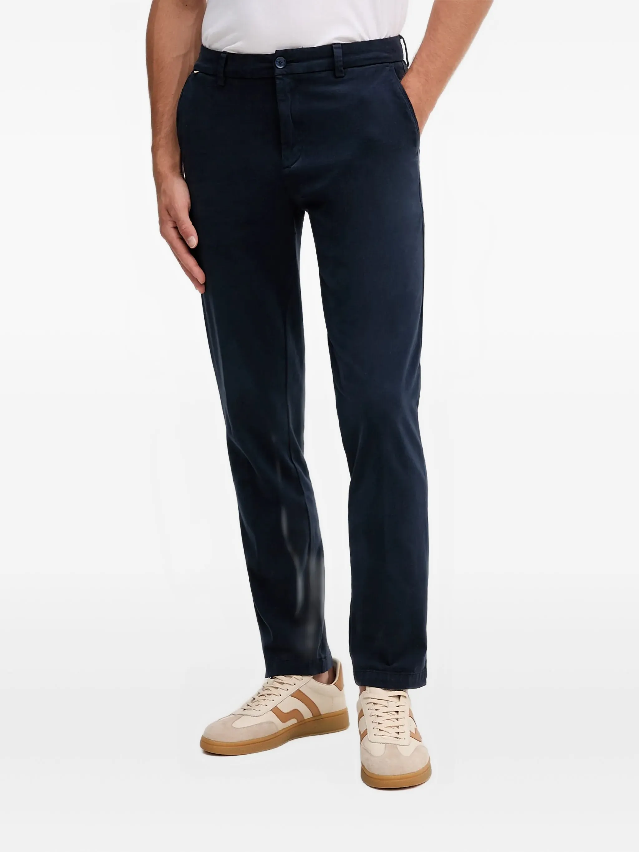 Брюки с нашивкой-логотипом Boss, синий
Брюки с нашивкой-логотипом Boss, синий