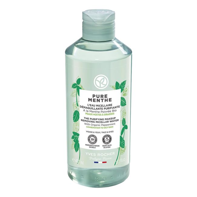 Чистая мята. Очищающая мицеллярная вода. Yves Rocher, 400 мл
Чистая мята. Очищающая мицеллярная вода. Yves Rocher, 400 мл
