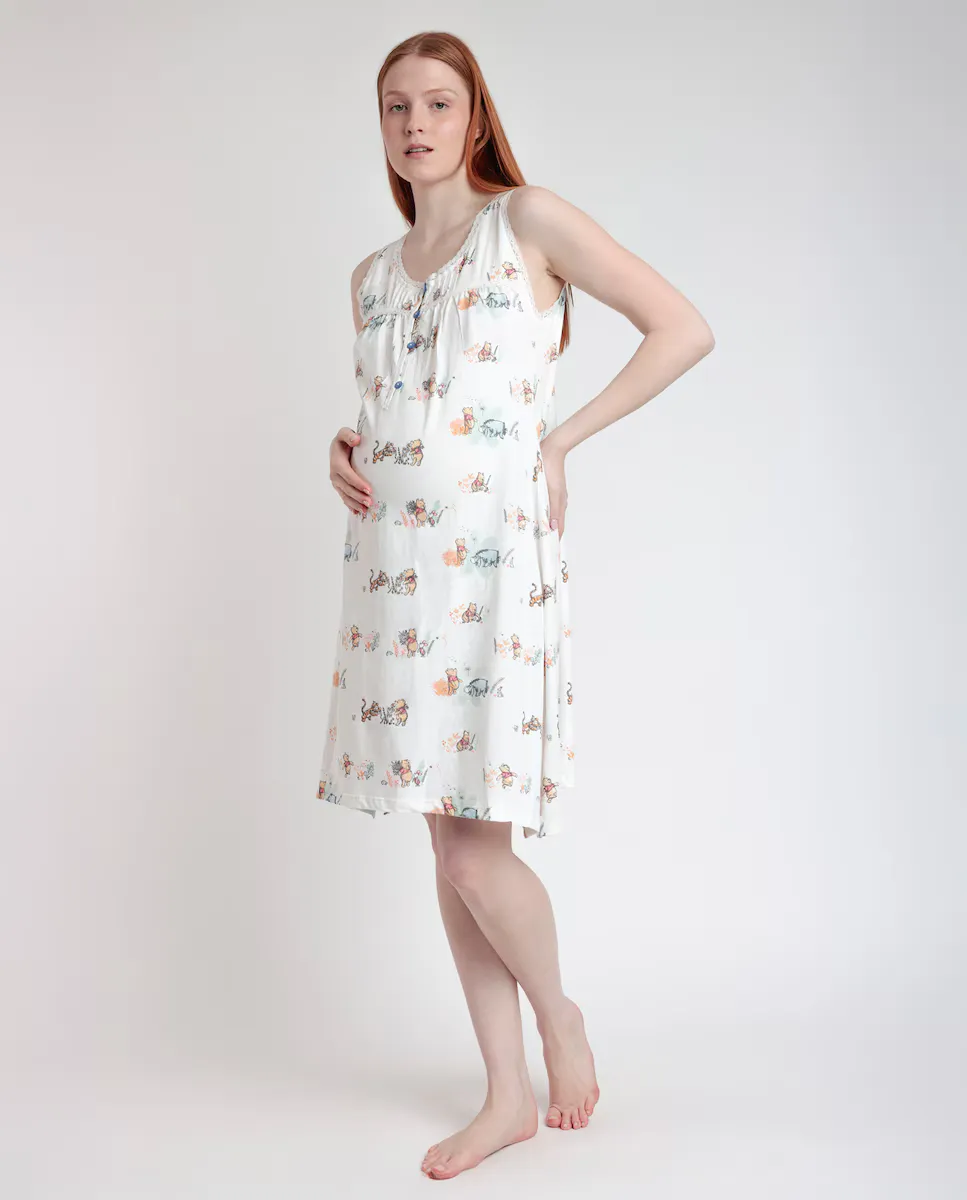 Короткая ночная рубашка для беременных из трикотажа из органического хлопка цвета экрю Disney, цвет Crudo
Короткая ночная рубашка для беременных из трикотажа из органического хлопка цвета экрю Disney, цвет Crudo