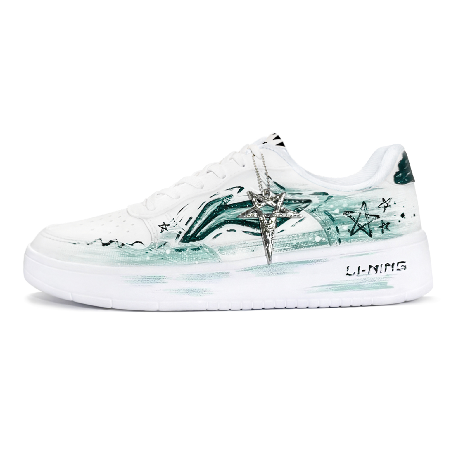 Мужские плавучие скейтбордистские кроссовки Li Ning с износостойким и легким дизайном, низкие., зеленый
Мужские плавучие скейтбордистские кроссовки Li Ning с износостойким и легким дизайном, низкие., зеленый