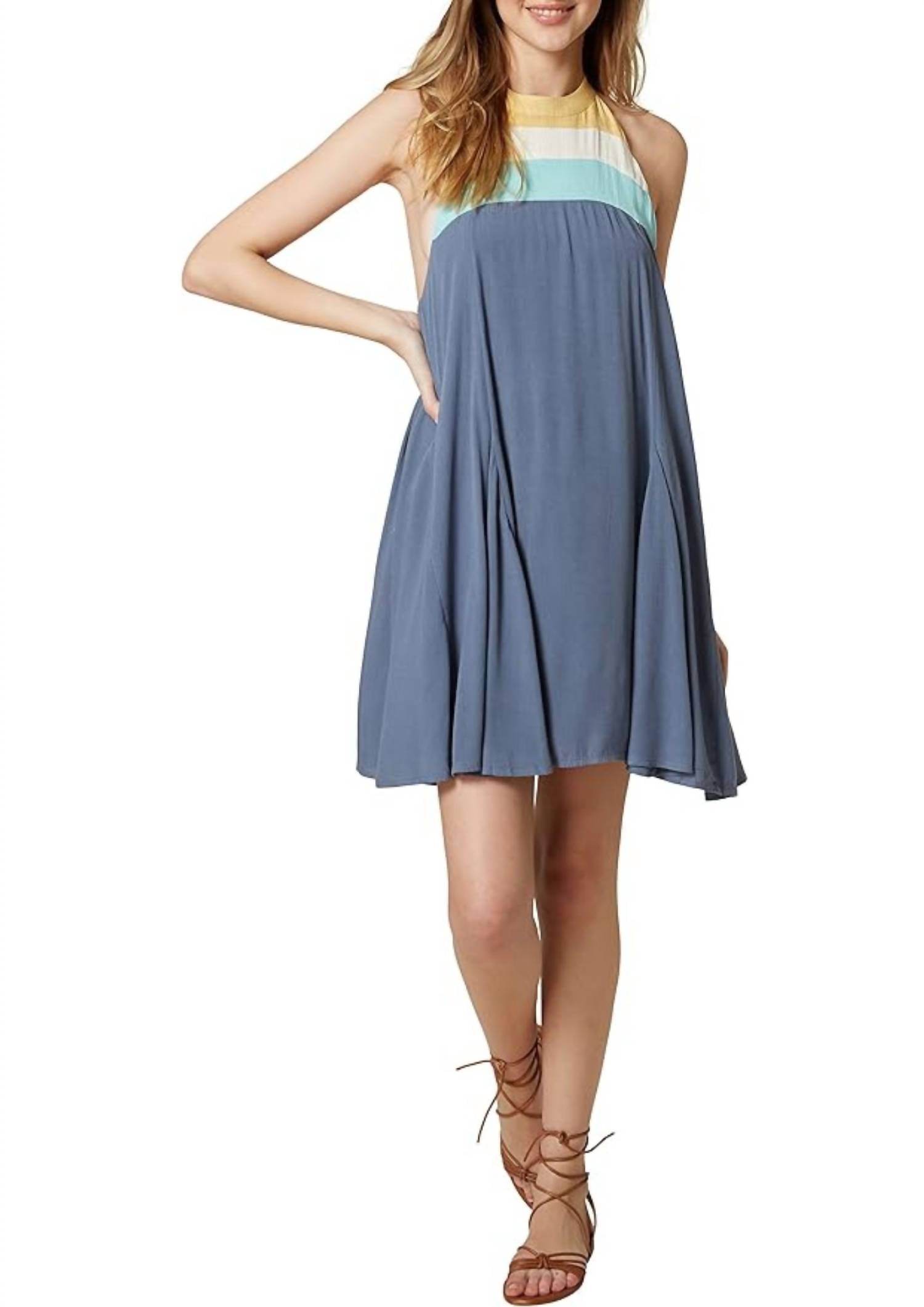 Мини-платье Tristyn Halter в голубом цвете O'Neill
Мини-платье Tristyn Halter в голубом цвете O'Neill