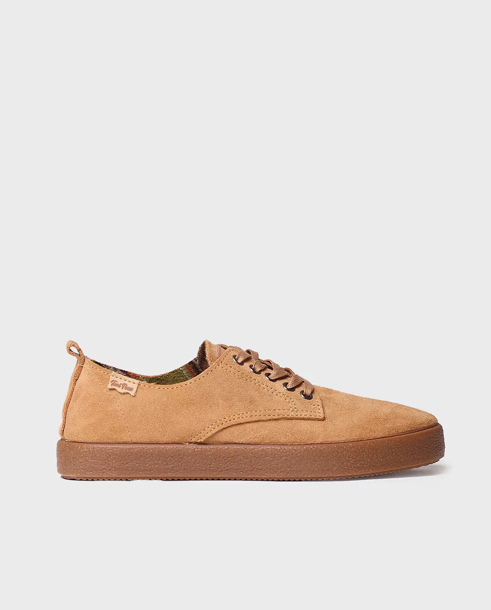 Мужские замшевые кроссовки на шнуровке Toni Pons, светло-коричневый
Мужские замшевые кроссовки на шнуровке Toni Pons, светло-коричневый