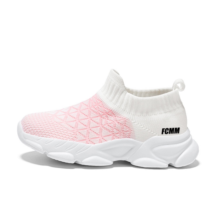 Противоскользящие и дышащие повседневные кроссовки средней высоты для детей FCMM, розовый 
Противоскользящие и дышащие повседневные кроссовки средней высоты для детей FCMM, розовый