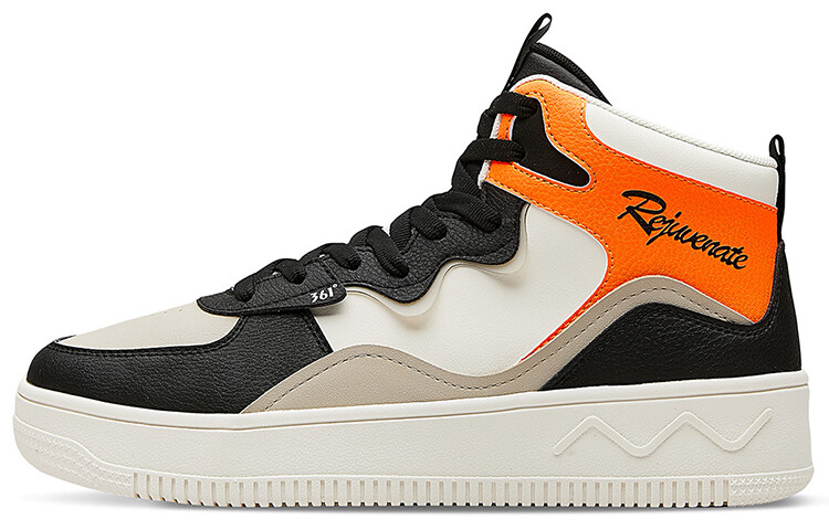 Кеды мужские, обувь для скейтбординга высокая черный/белый 361°
Кеды мужские, обувь для скейтбординга высокая черный/белый 361°