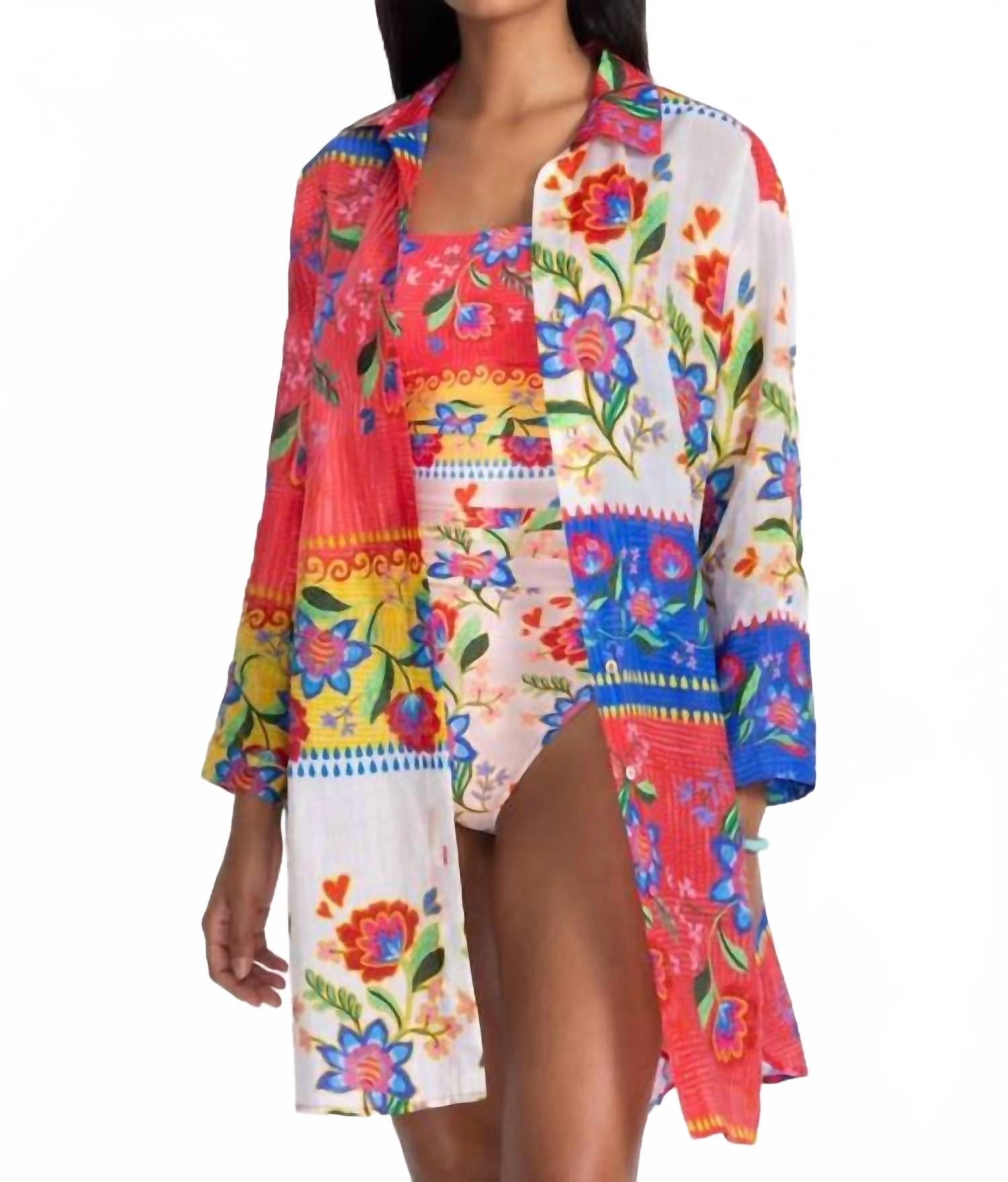 Рубашка-платье Rumba Button Down в цвете Rumba Roo Johnny Was, Rumba Roo
Рубашка-платье Rumba Button Down в цвете Rumba Roo Johnny Was, Rumba Roo