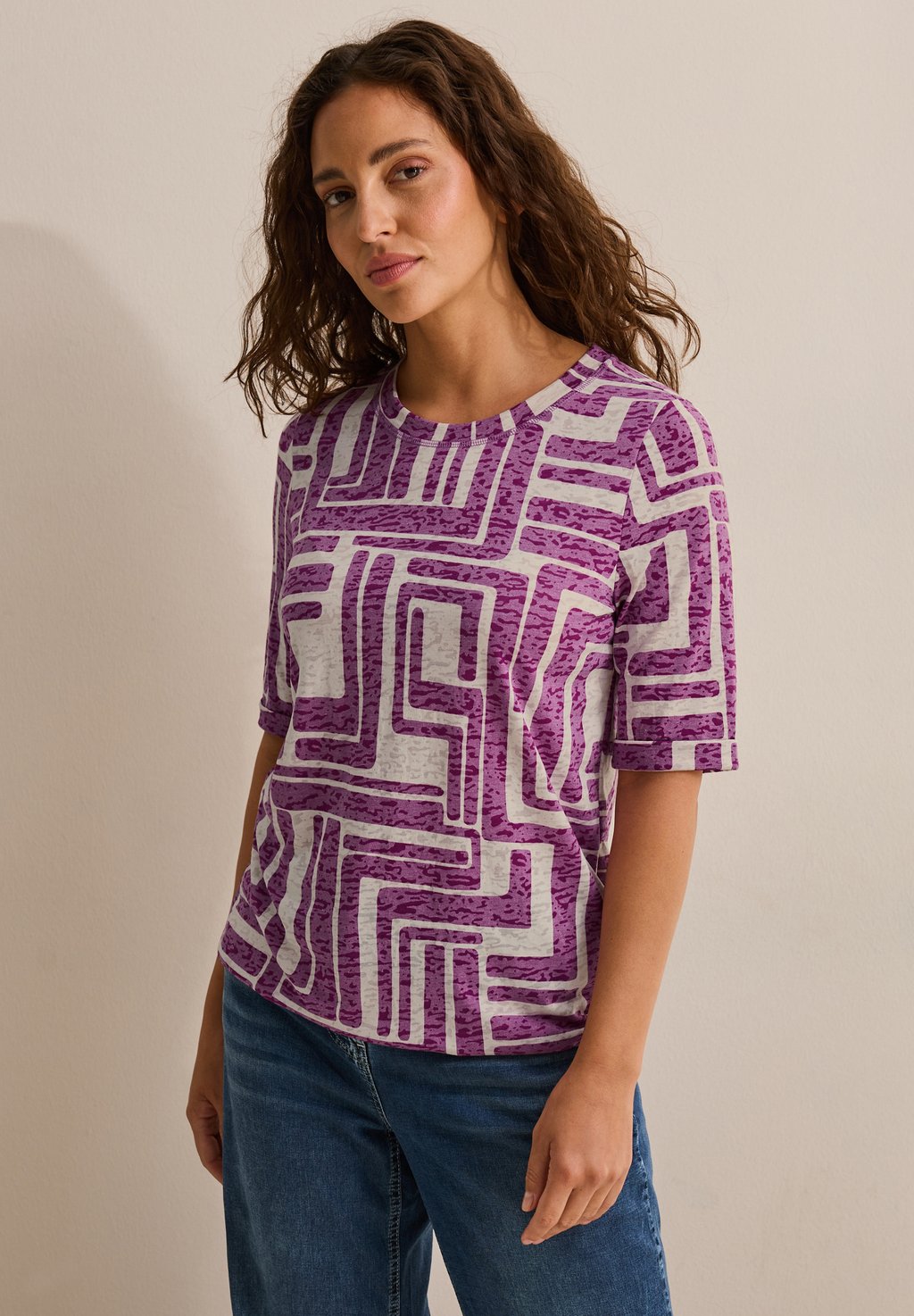 Футболка с принтом IN AUSBRENNER-OPTIK Cecil, темно-фиолетовый
Футболка с принтом IN AUSBRENNER-OPTIK Cecil, темно-фиолетовый