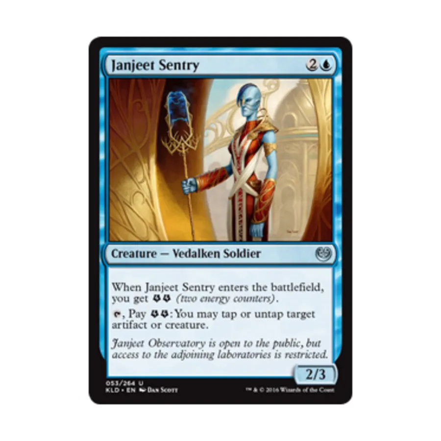 CCG Джанджит Сентри (Ю), MTG - Kaladesh
CCG Джанджит Сентри (Ю), MTG - Kaladesh