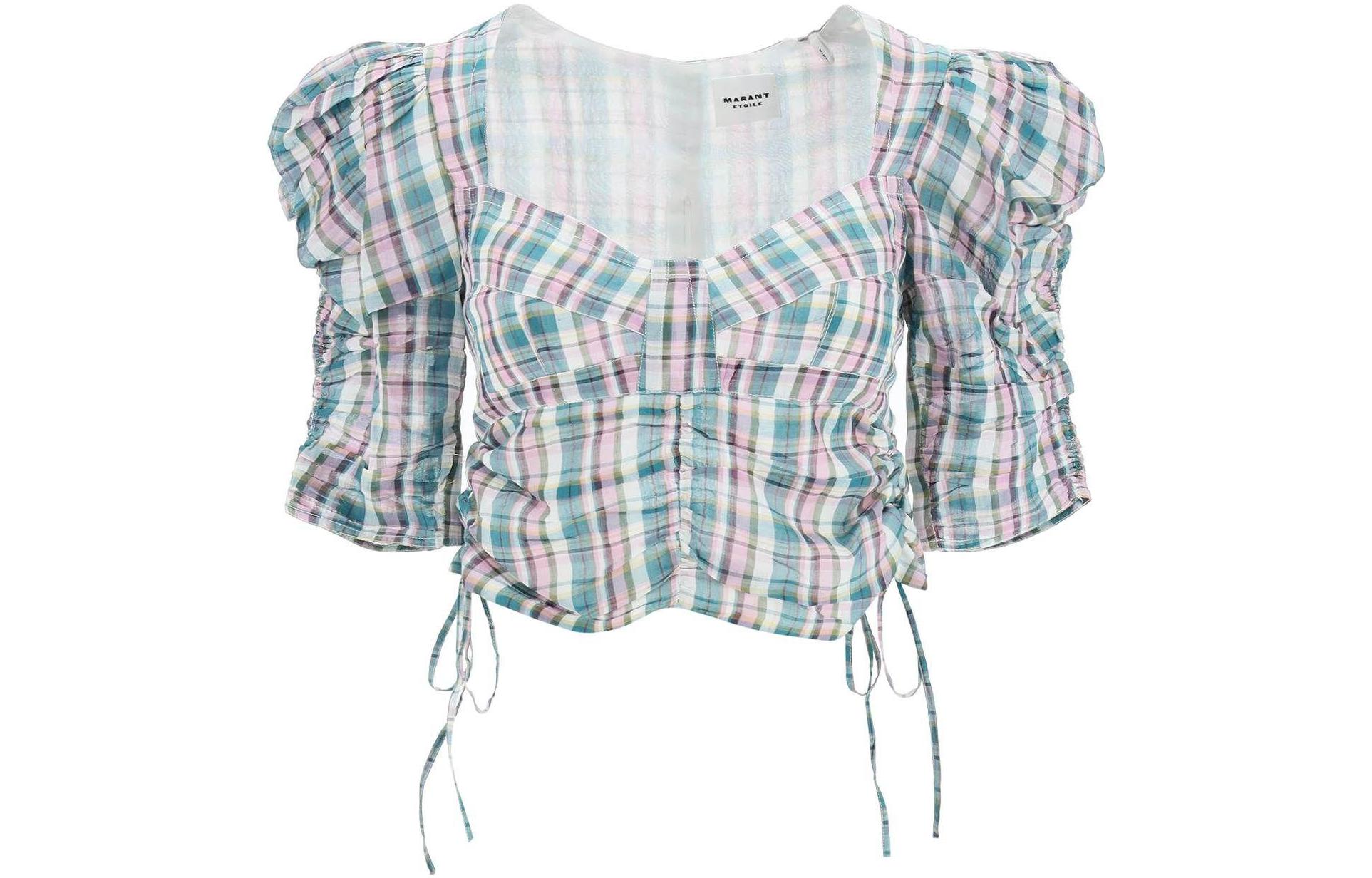 ISABEL MARANT ETOILE Женская рубашка светло-зеленого цвета
ISABEL MARANT ETOILE Женская рубашка светло-зеленого цвета