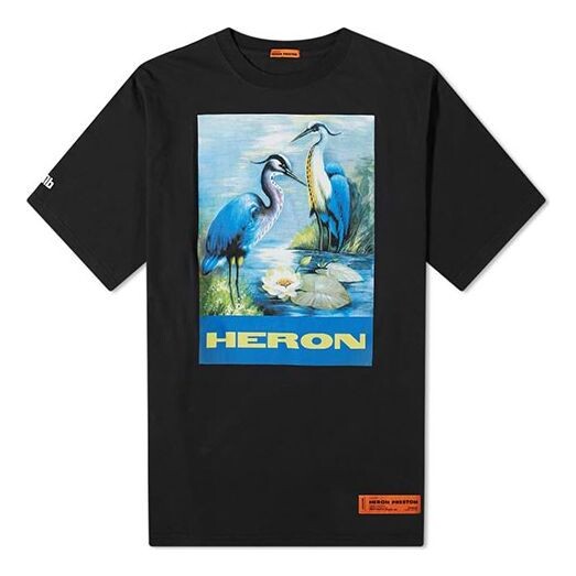 Футболка Men's HERON PRESTON Blue Short Sleeve Black, черный 
Футболка Men's HERON PRESTON Blue Short Sleeve Black, черный