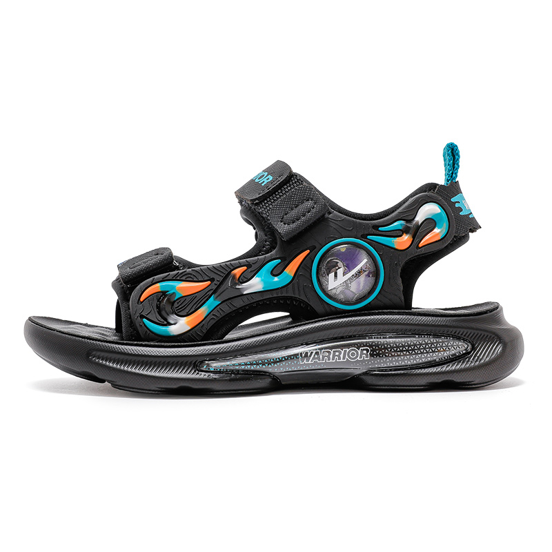 Сандалии детские дышащие с низким верхом WARRIOR, черный
Сандалии детские дышащие с низким верхом WARRIOR, черный