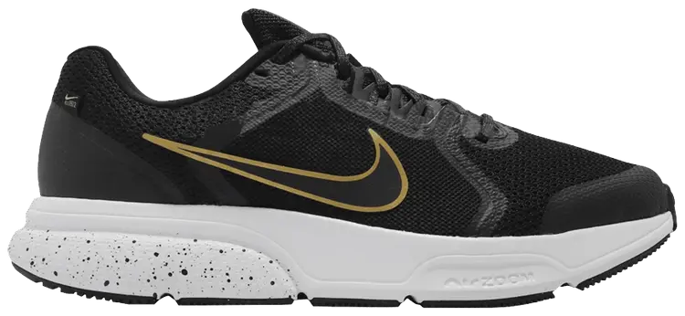 Кроссовки Nike Zoom Span 4 'Black Metallic Gold', черный
Кроссовки Nike Zoom Span 4 'Black Metallic Gold', черный