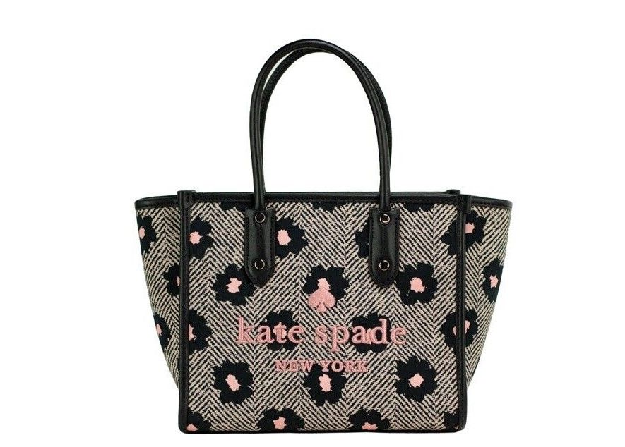 Сумка-тоут через плечо Ella Herringbone Floral с небольшим холщовым принтом Kate Spade
Сумка-тоут через плечо Ella Herringbone Floral с небольшим холщовым принтом Kate Spade