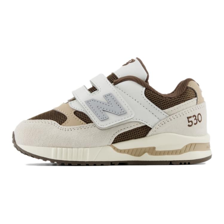 Мид-топы для малышей New Balance, белый/коричневый/светлый хаки
Мид-топы для малышей New Balance, белый/коричневый/светлый хаки