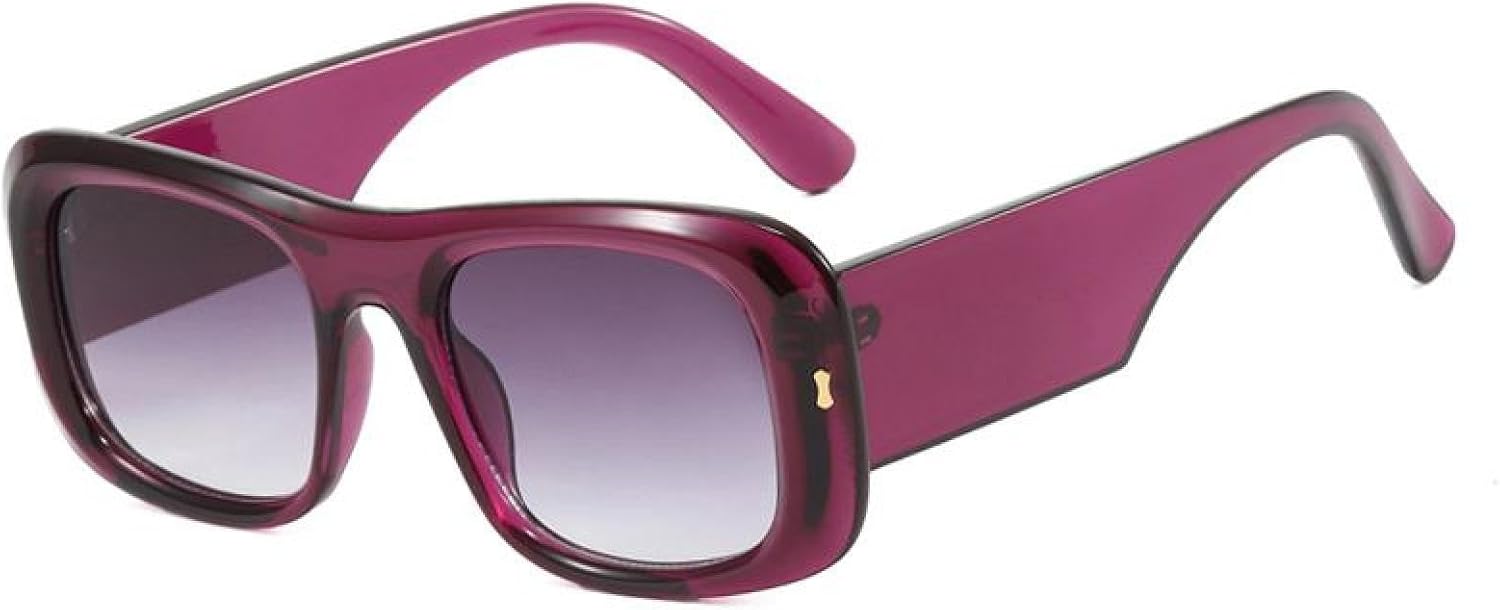 Винтажные прямоугольные солнцезащитные очки для женщин и мужчин, роскошные, модные, в стиле панк, с защитой от УФ-излучения UV400, для активного отдыха на природе TVTBBVV, Purple
Винтажные прямоугольные солнцезащитные очки для женщин и мужчин, роскошные, модные, в стиле панк, с защитой от УФ-излучения UV400, для активного отдыха на природе TVTBBVV, Purple