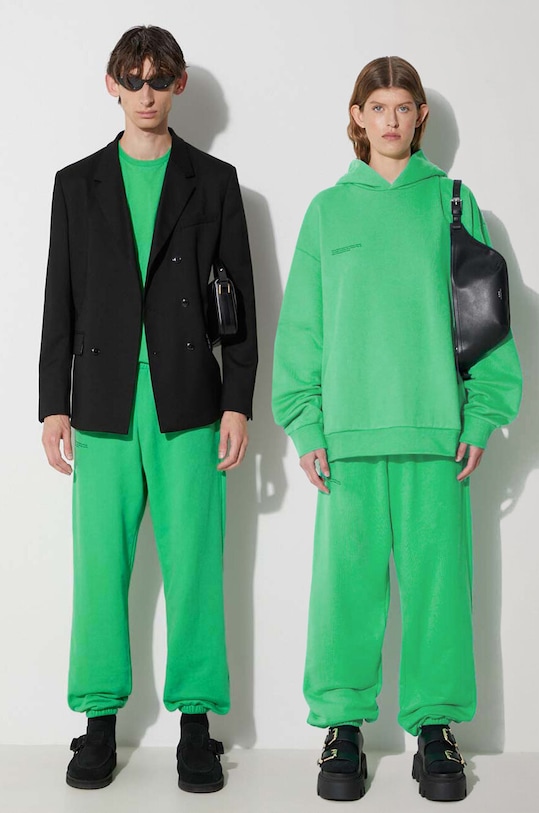 Хлопковые спортивные брюки Pangaia, зеленый
Хлопковые спортивные брюки Pangaia, зеленый