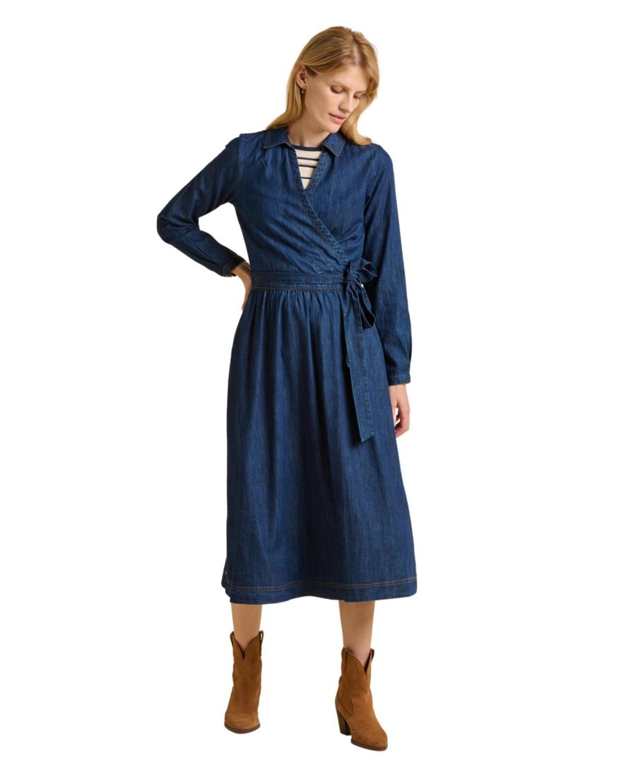 Женское платье-миди с длинными рукавами и V-образным вырезом в стиле папоротник Brakeburn, Blue
Женское платье-миди с длинными рукавами и V-образным вырезом в стиле папоротник Brakeburn, Blue