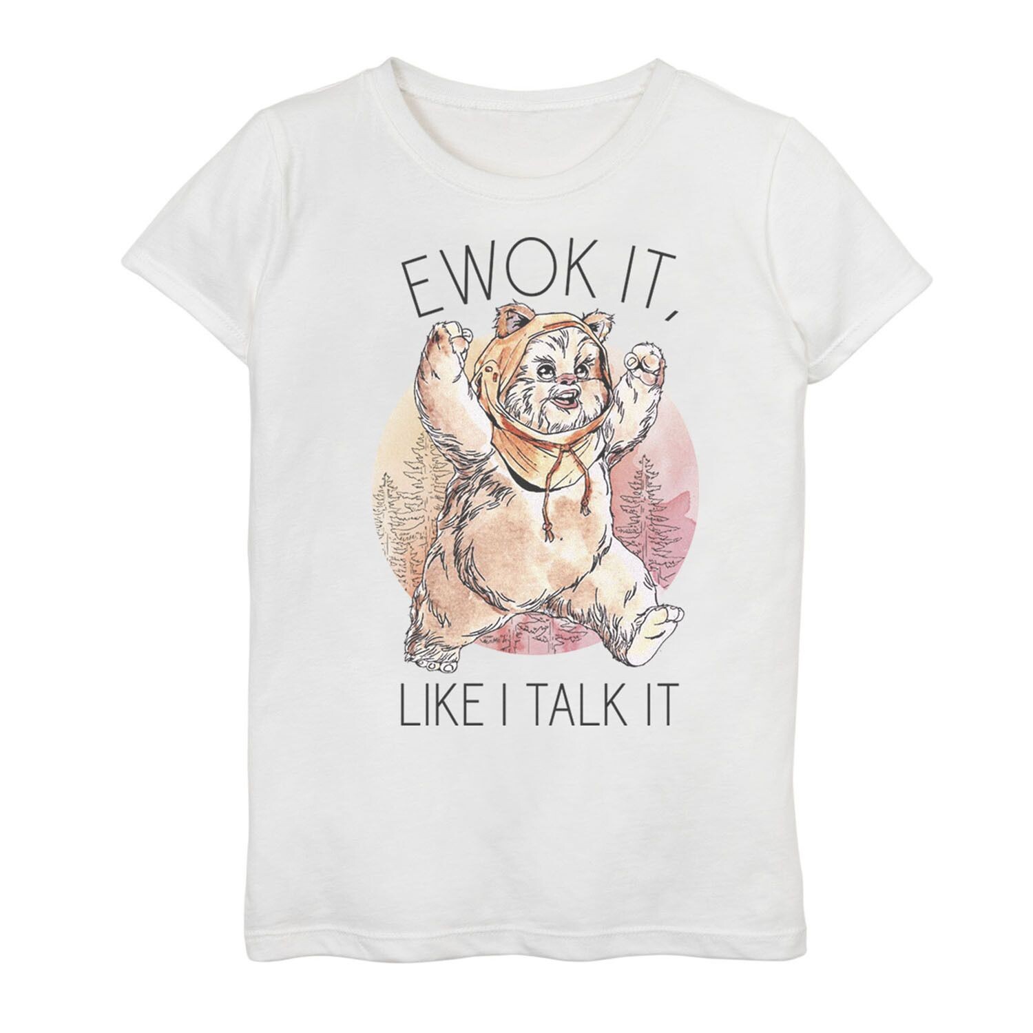 Футболка с надписью «Звездные войны: могут быть рукописными» для девочек 7–16 лет Star Wars, белый
Футболка с надписью «Звездные войны: могут быть рукописными» для девочек 7–16 лет Star Wars, белый