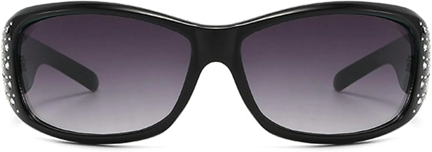 Женские солнцезащитные очки Willochra Fashion, украшенные стразами, с защитой от УФ-излучения UV400, идеально подходят для вождения, рыбалки и шопинга, C4
Женские солнцезащитные очки Willochra Fashion, украшенные стразами, с защитой от УФ-излучения UV400, идеально подходят для вождения, рыбалки и шопинга, C4