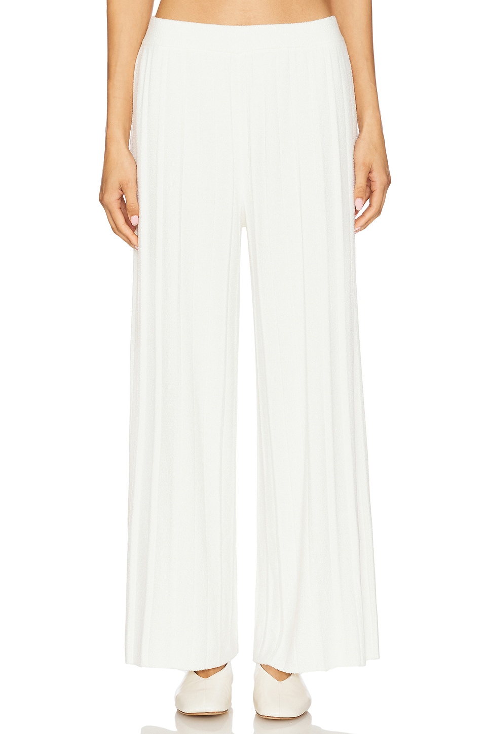 Штаны-палаццо Cozychic ultra light от Barefoot Dreams, pearl 
Штаны-палаццо Cozychic ultra light от Barefoot Dreams, pearl