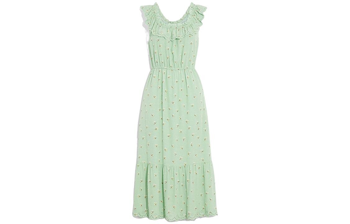 Платье без рукавов женское зеленое Coach
Платье без рукавов женское зеленое Coach