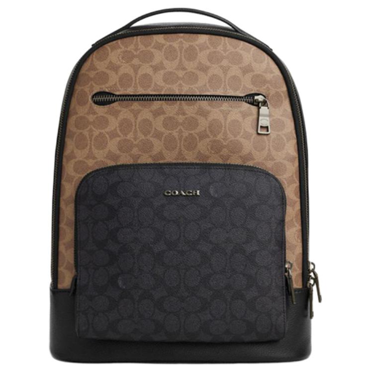 COACH Кожаный рюкзак большой мужской коричневый желтый угольно серый черный
COACH Кожаный рюкзак большой мужской коричневый желтый угольно серый черный