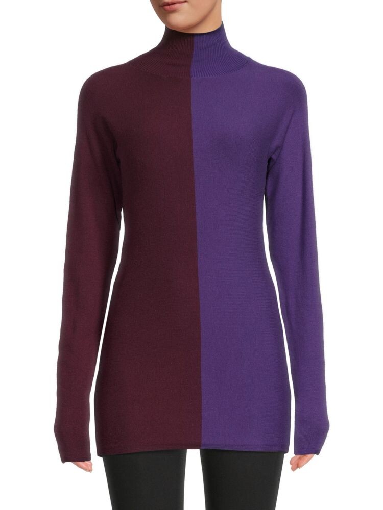 Свитер с водолазкой с цветными блоками Marrisa Wilson New York, фиолетовый
Свитер с водолазкой с цветными блоками Marrisa Wilson New York, фиолетовый