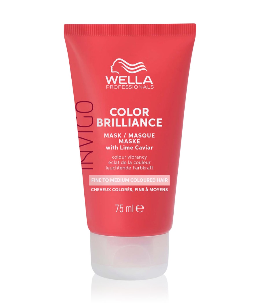 Маска для волос Wella Professionals Invigo Color Brilliance Mask fein, 75 ml
Маска для волос Wella Professionals Invigo Color Brilliance Mask fein, 75 ml