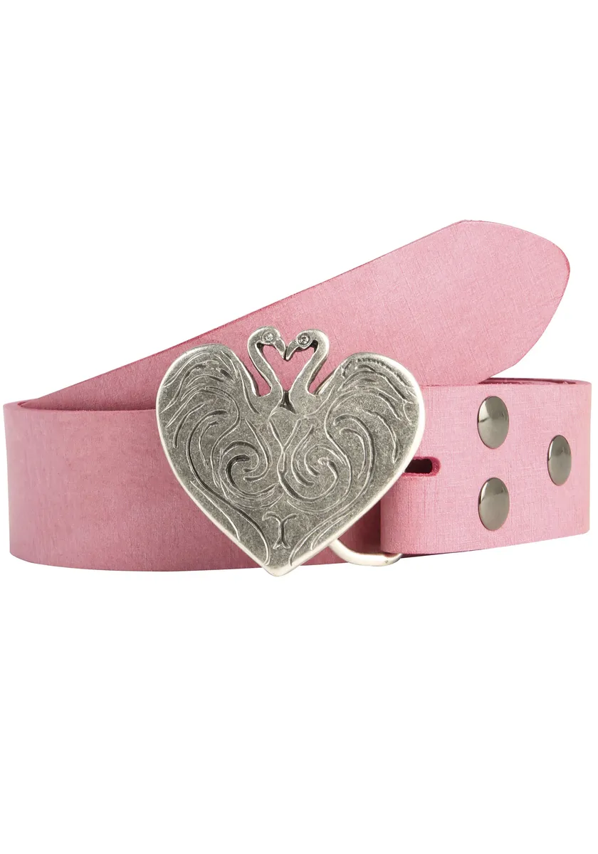 LIFE RING by showroom кожаный ремень 019°, застежка "фламинго сердце закрытое серебро с кристаллами Сваровски" Rettungsring By Showroom 019°, розовый
LIFE RING by showroom кожаный ремень 019°, застежка "фламинго сердце закрытое серебро с кристаллами Сваровски" Rettungsring By Showroom 019°, розовый