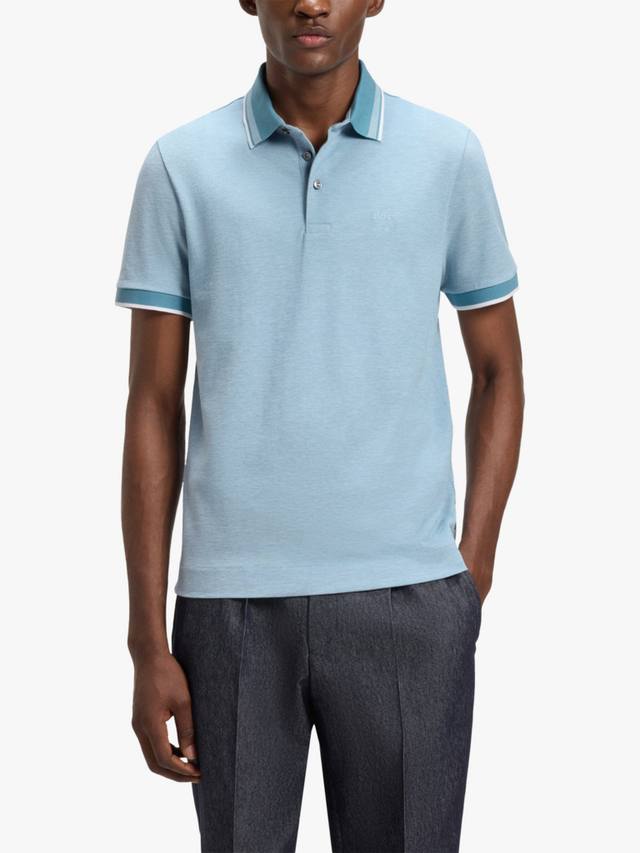 BOSS Cotton Regular Fit короткий рукав поло HUGO BOSS, Light Blue
BOSS Cotton Regular Fit короткий рукав поло HUGO BOSS, Light Blue
