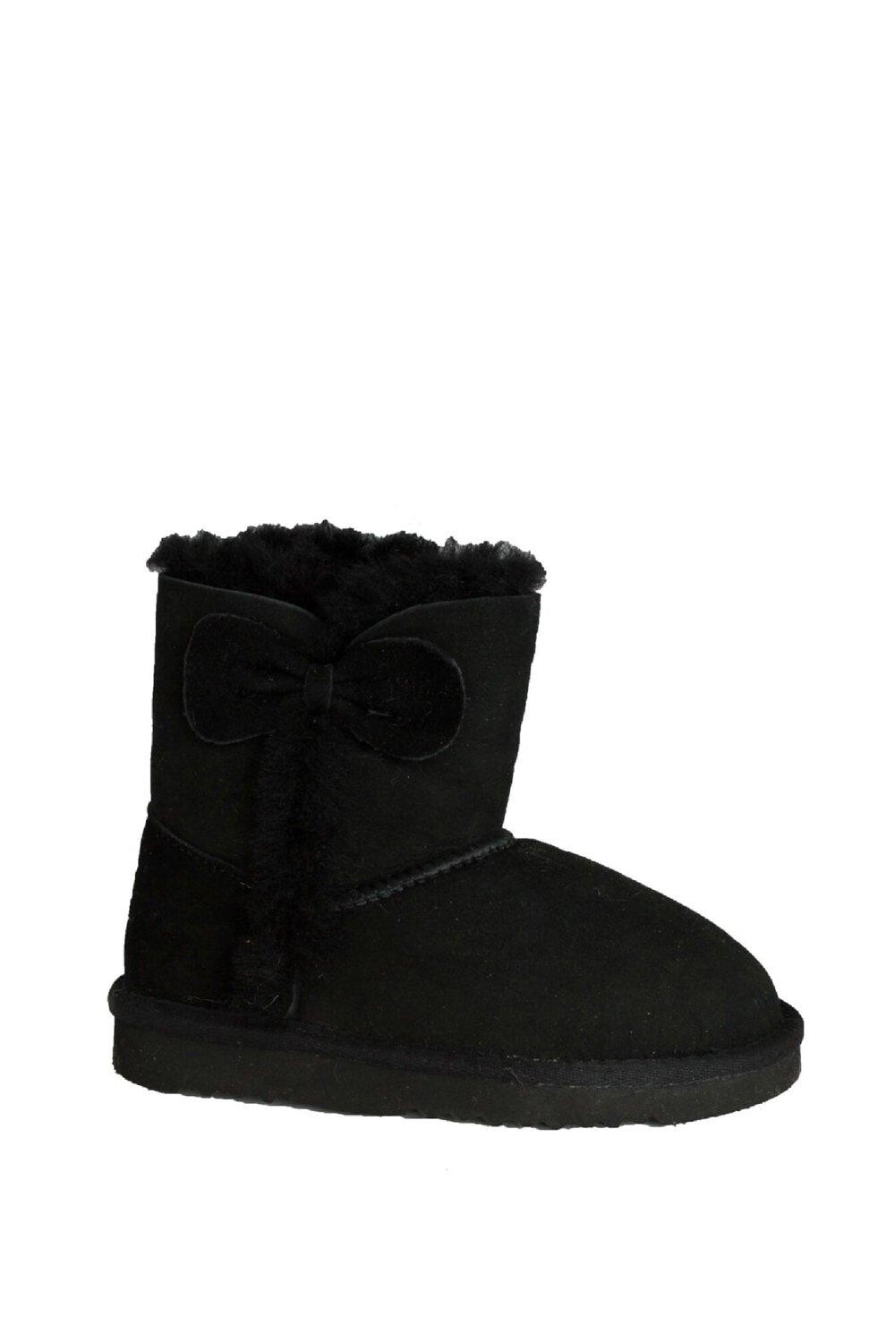 Сапоги из овчины с бантом Eastern Counties Leather, черный
Сапоги из овчины с бантом Eastern Counties Leather, черный