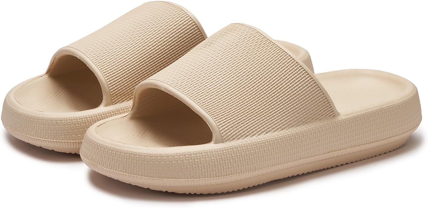 Женские тапочки-облака, тапочки для душа, шлепанцы для дома и улицы, мужские нескользящие тапочки для ванной комнаты, домашние тапочки на платформе из пузырчатой пены Sevrx, хаки
Женские тапочки-облака, тапочки для душа, шлепанцы для дома и улицы, мужские нескользящие тапочки для ванной комнаты, домашние тапочки на платформе из пузырчатой пены Sevrx, хаки