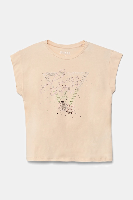 Детская футболка Guess, бежевый
Детская футболка Guess, бежевый