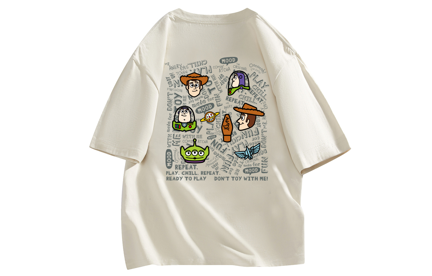 Футболка унисекс по мотивам мультфильма «История игрушек» Disney, хаки
Футболка унисекс по мотивам мультфильма «История игрушек» Disney, хаки